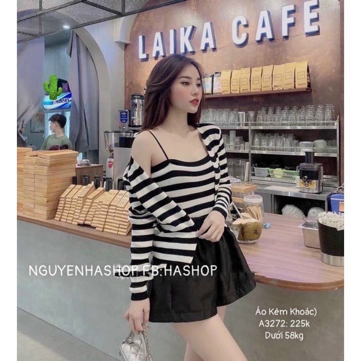 Áo len 2 món mẫu mới siêu đẹp.