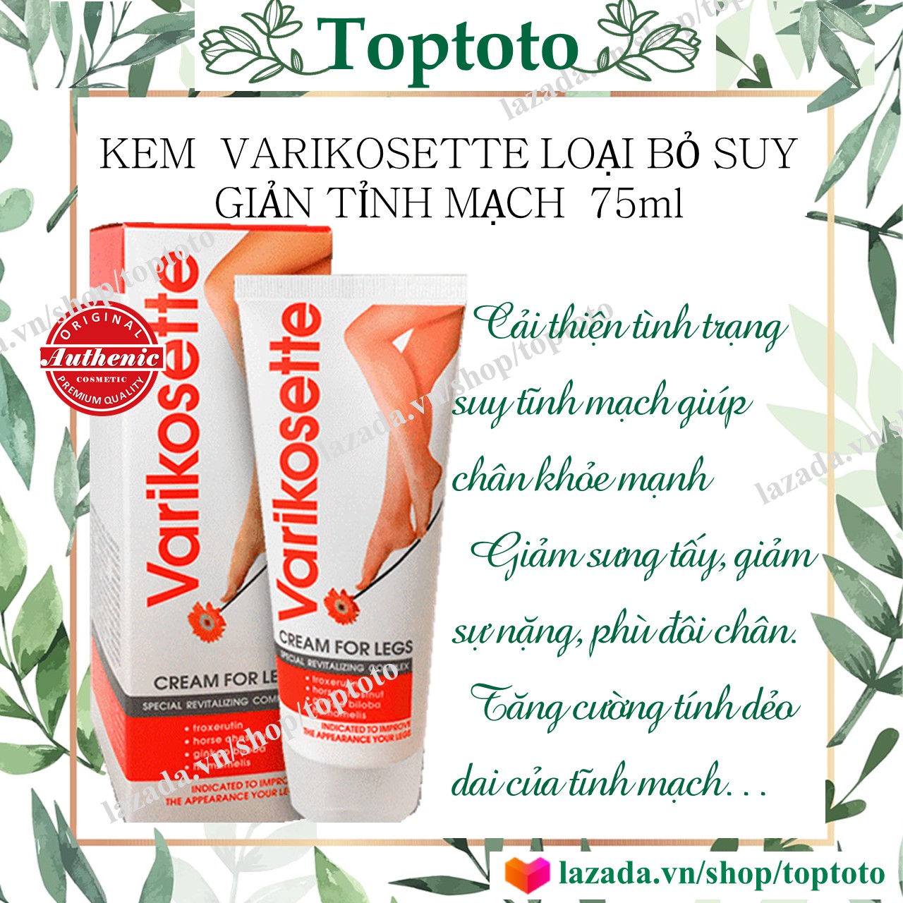 [HCM]Kem suy giản tỉnh mạch Varikosette.