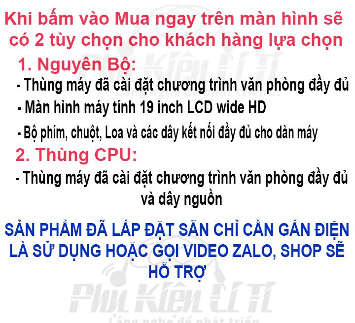 Bộ máy tính bàn game thủ cao cấp, máy tính để bàn