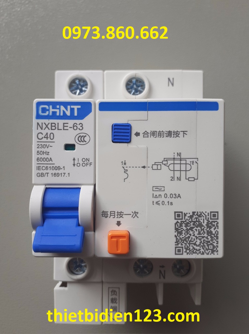 APTOMAT chống rò,chống giật 1P+N 16A~63A