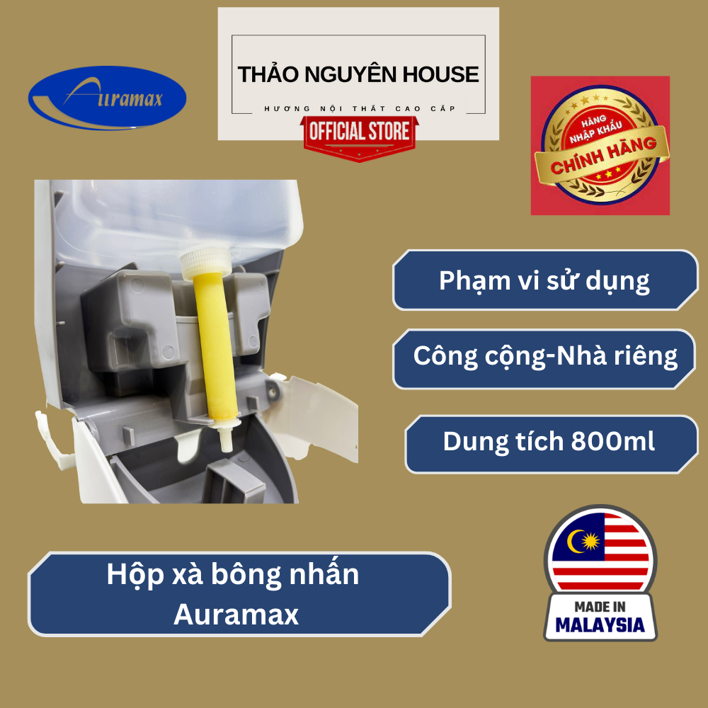 Hộp đựng xà phòng (xà bông) Auramax - AU05X