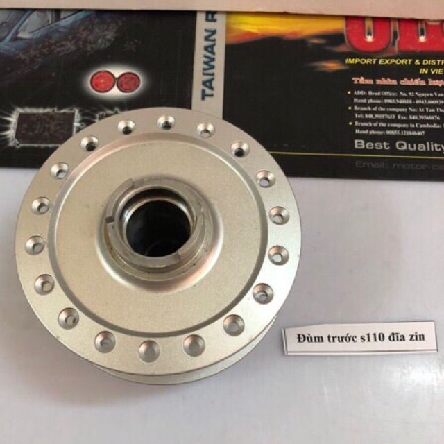 Đùm trước Honda wave s110 phanh đĩa / may ơ trước wave s110 chính hãng honda