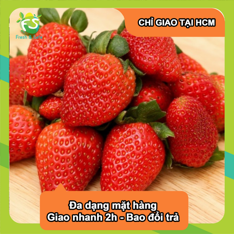 [Chỉ Giao HCM] Dâu Tây Đà Lạt - hộp 500g