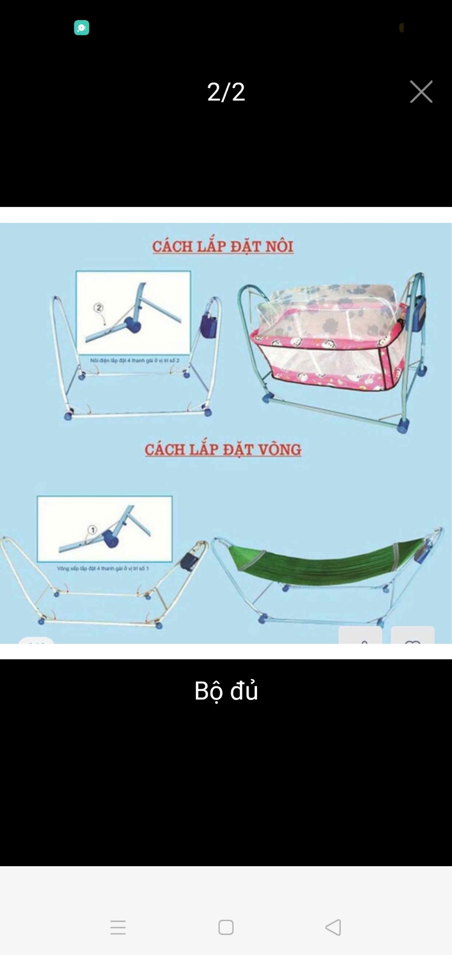 nôi điện cho bé