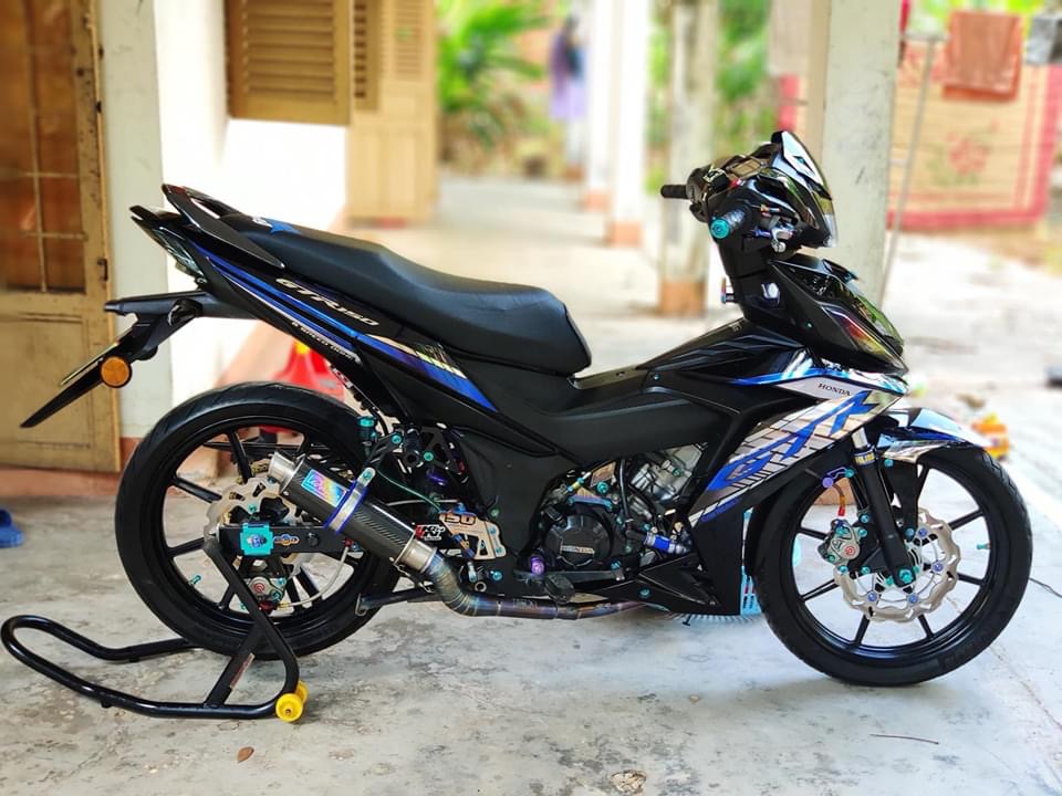 Tem rời winner GTR xanh đen
