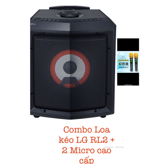 Combo Loa kéo karaoke LG + 2 micro Temeisheng (hàng loại 1)