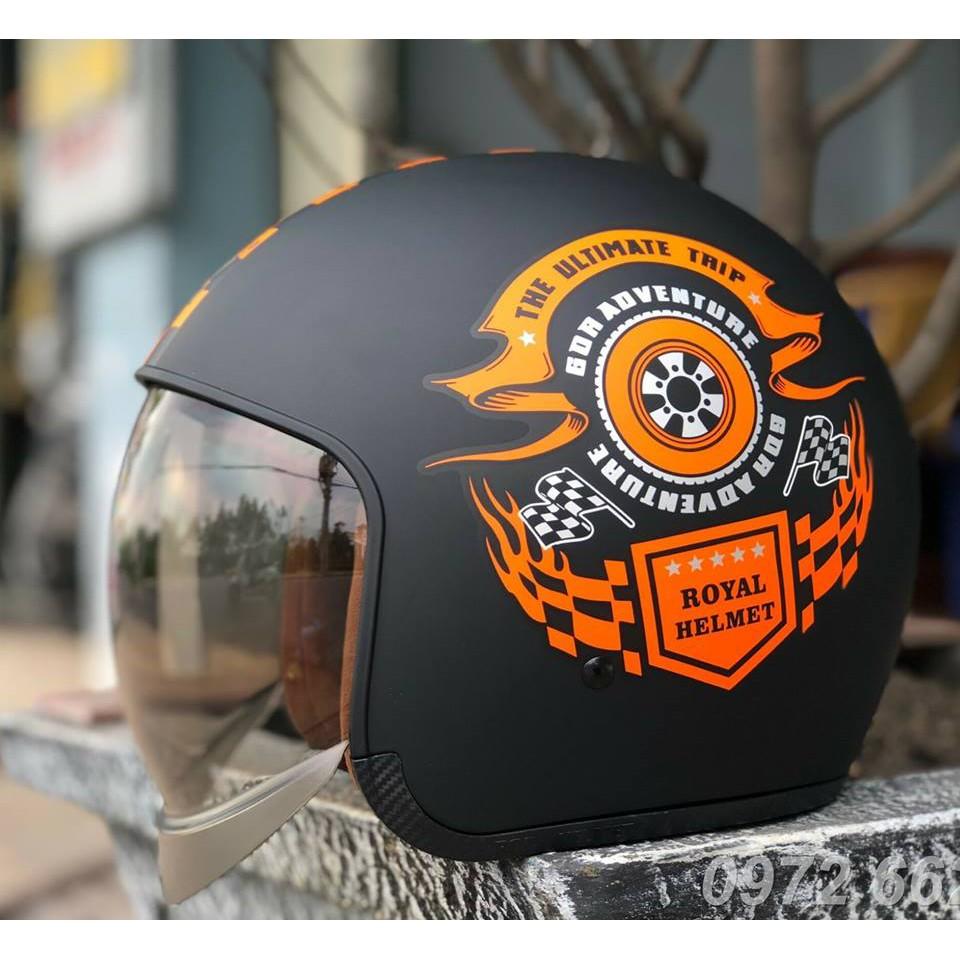 [HCM]nón bảo hiểm 3/4 kính âm ROYAL M139 tem v1 ( kính khói )Sản Phẩm Chất Lượng Gian Hàng Uy Tín Giá Cả Cực Tốt Mua Ngay.