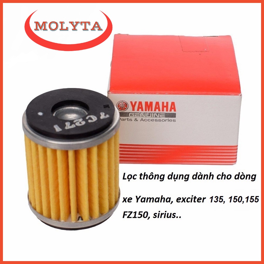 Lọc nhớt yamaha dành cho các dòng xe yamaha, exciter 155, 150, 135, fz150, sirius....