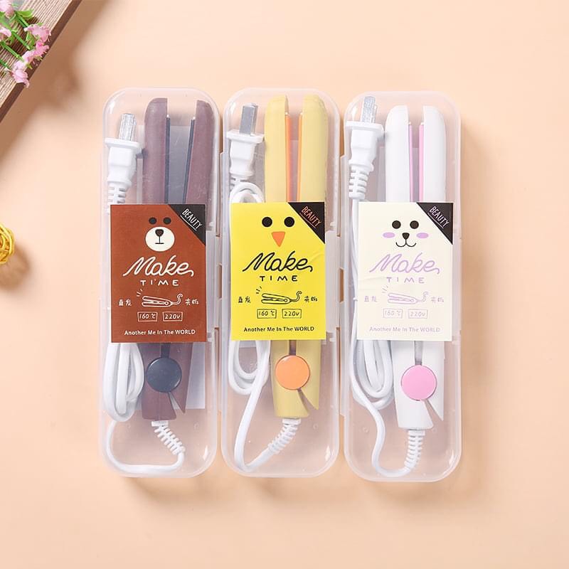 [ HÀNG TỐT- GIÁ RẺ ] MÁY UỐN DUỖI TÓC MINI HÌNH THÚ