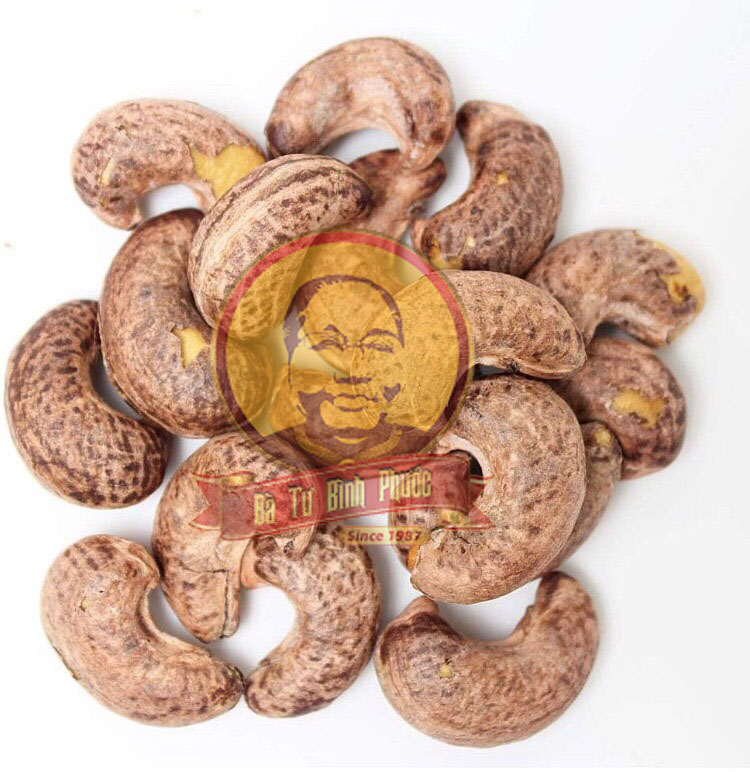 Hạt Điều Vỏ Lụa rang muối hộp 500g - Bà Tư Bình Phước