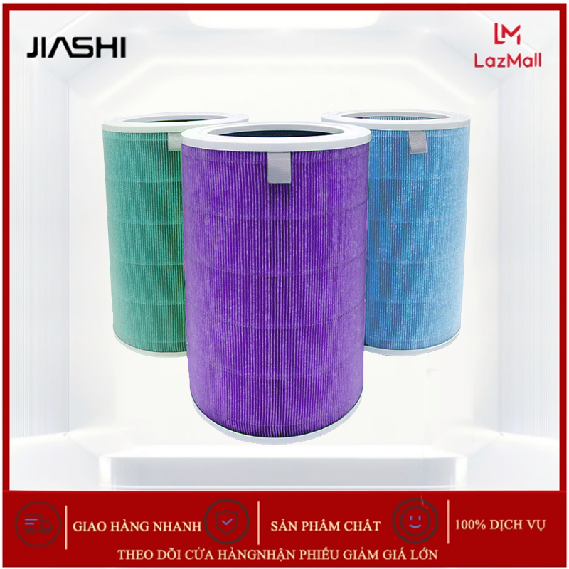 JIASHI Lõi Lọc Bộ Lọc Than Hoạt Tính Hiệu Quả Cao HEPA Thích Hợp Cho Máy Lọc Không Khí Xiaomi 1/2/2S/3 Pro
