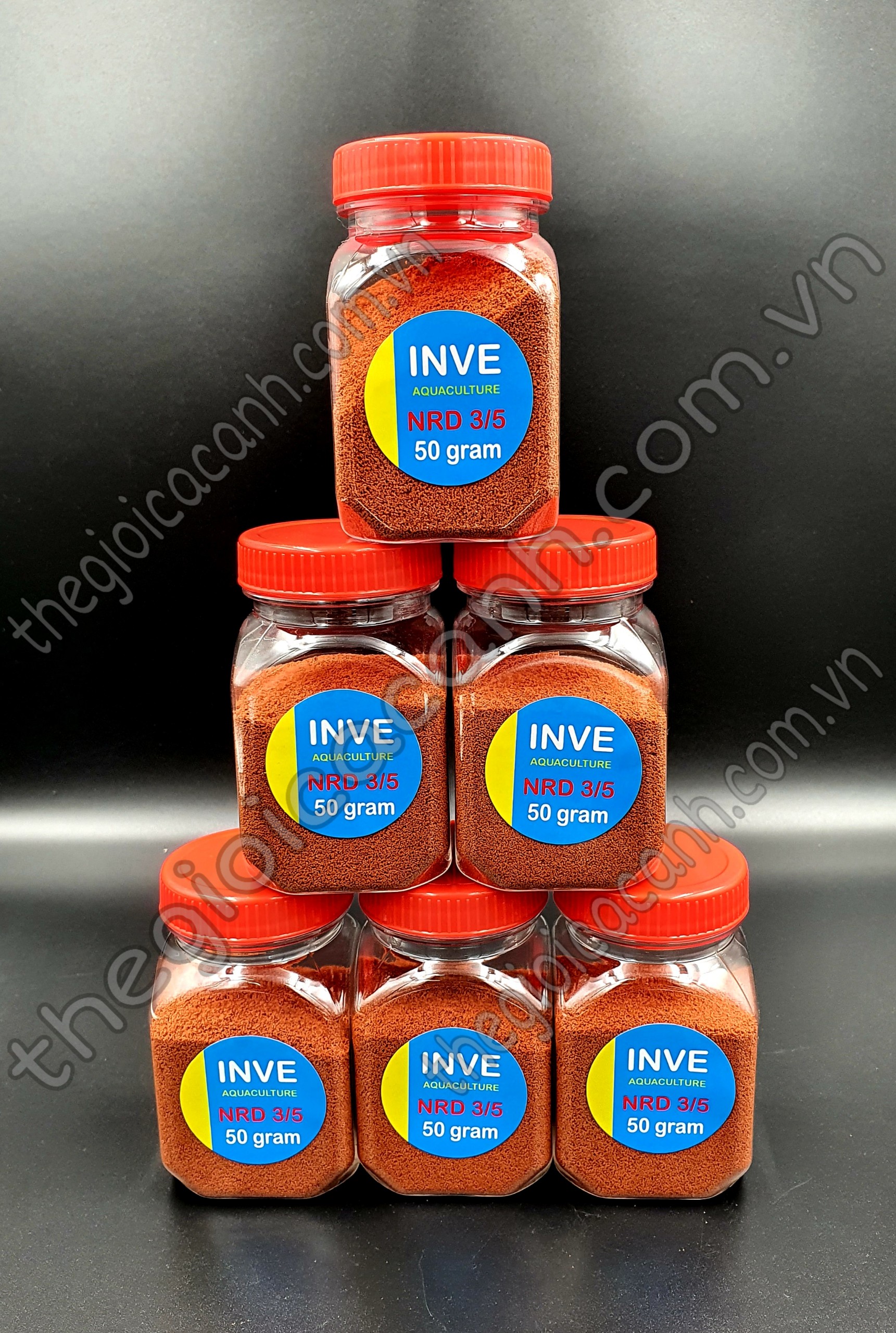 Cám Thái Inve 3/5 hủ 50gram cho cá cảnh