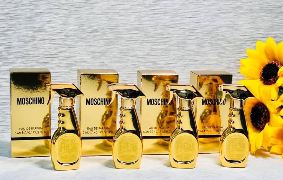 [HCM]Nước hoa nữ mini MOSCHINO GOLD FRESH Edp 5ml