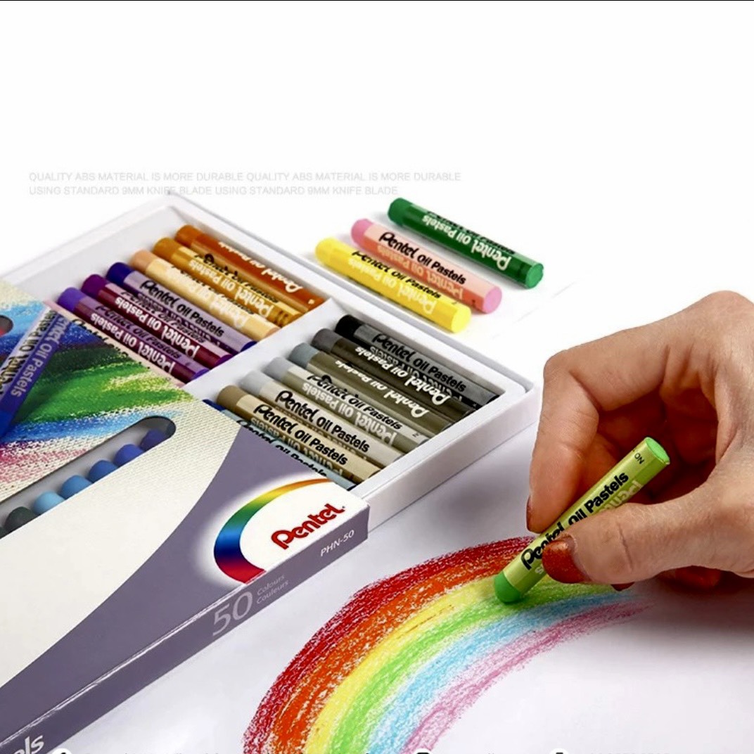 Sáp Dầu Pentel 12/16/25/36/50 Màu - PHN [Hàng Chính Hãng]