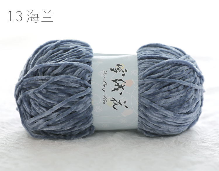Len nhung chenille 3mm ( loại 1)- Len nhung mềm