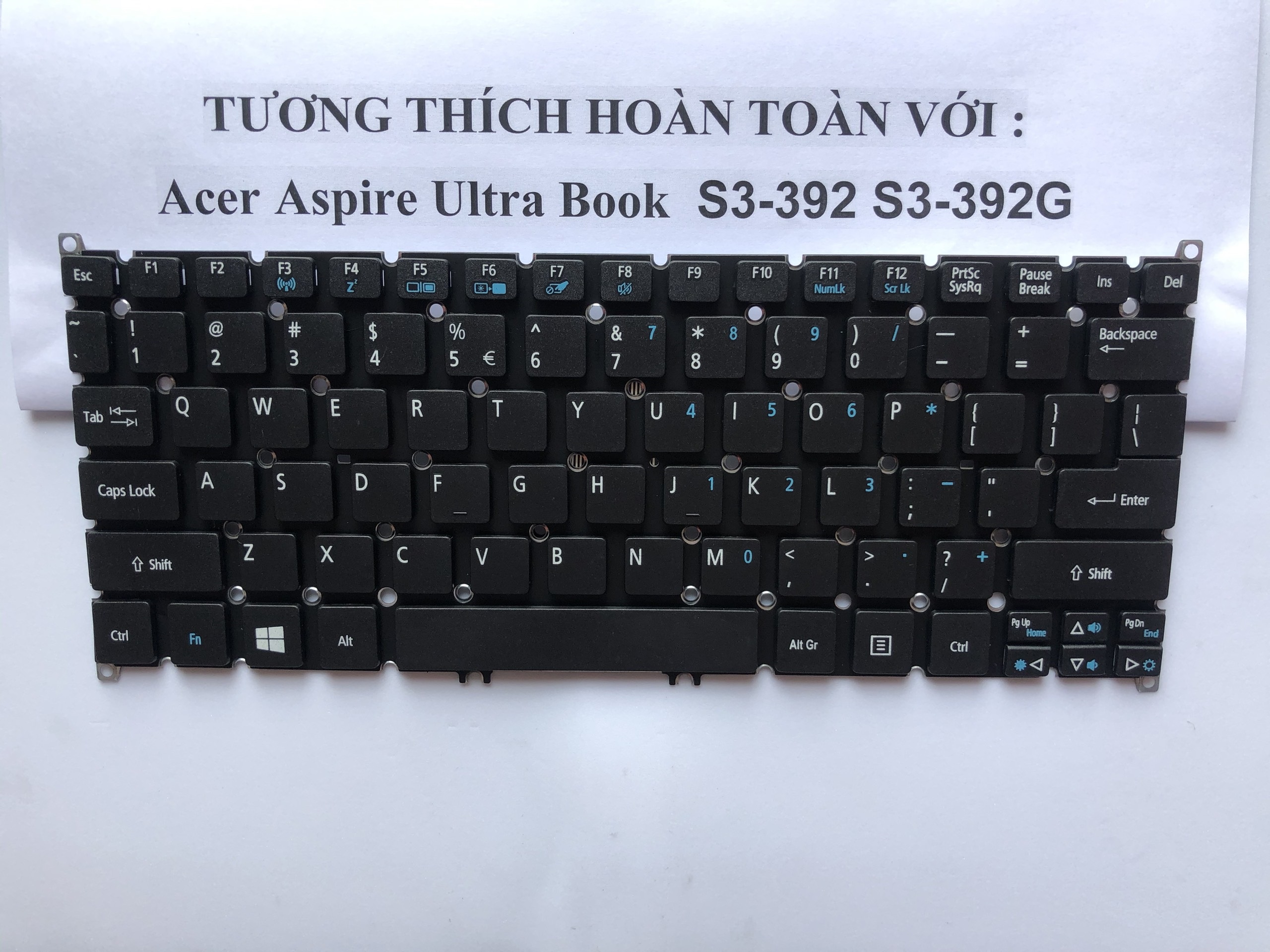 [HCM]Bàn phím cho Acer Aspire E3-111 E3-112 ES1-331 ES1-111 ES1-311 R3-131 S3-331 S3-371 S3-391 S3-395 S3-951 S5-391 V3-111 V3-371 V3-372 V5-121 V5-122 V5-132 V5-171 One 725 756 Bảo Hành Toàn Quốc
