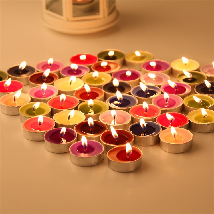 Hộp 10 Viên Nến Tealight (Dùng Đun Bếp Cafe, Đèn Xông Tinh Dầu)