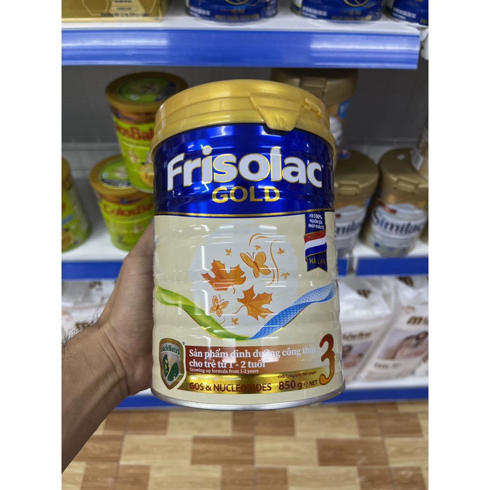 Sữa Bột Frisolac Gold 850G Đủ Số 1, 2, 3, 4