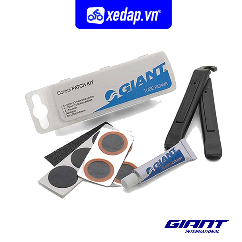 [FREESHIP] Bộ Dụng Cụ Vá Vỏ Xe Đạp GIANT Pump Combo Kit & Patch – Tire Patch Kit