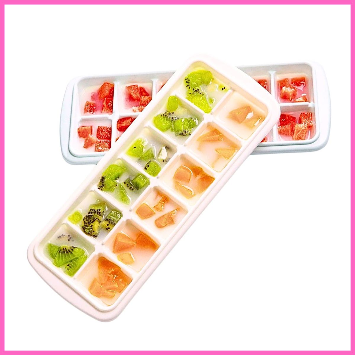 [HCM]Combo 2 khay làm đá 12 viên Inomata Nhật Bản