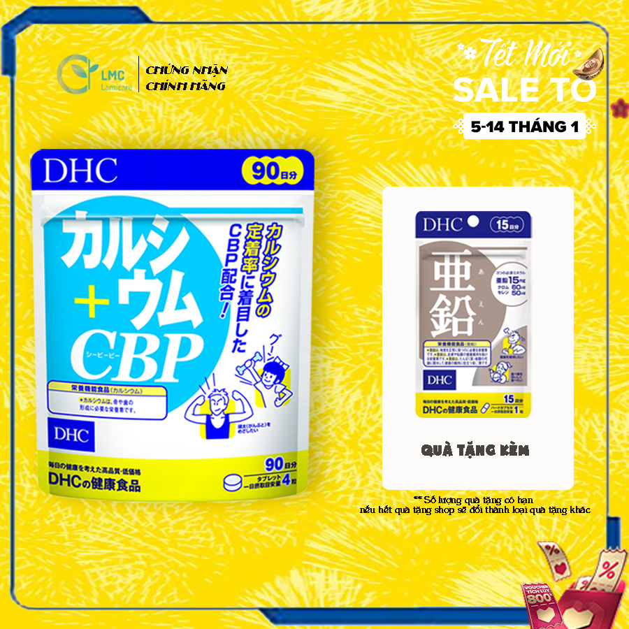 Viên uống canxi DHC Calcium + CBP