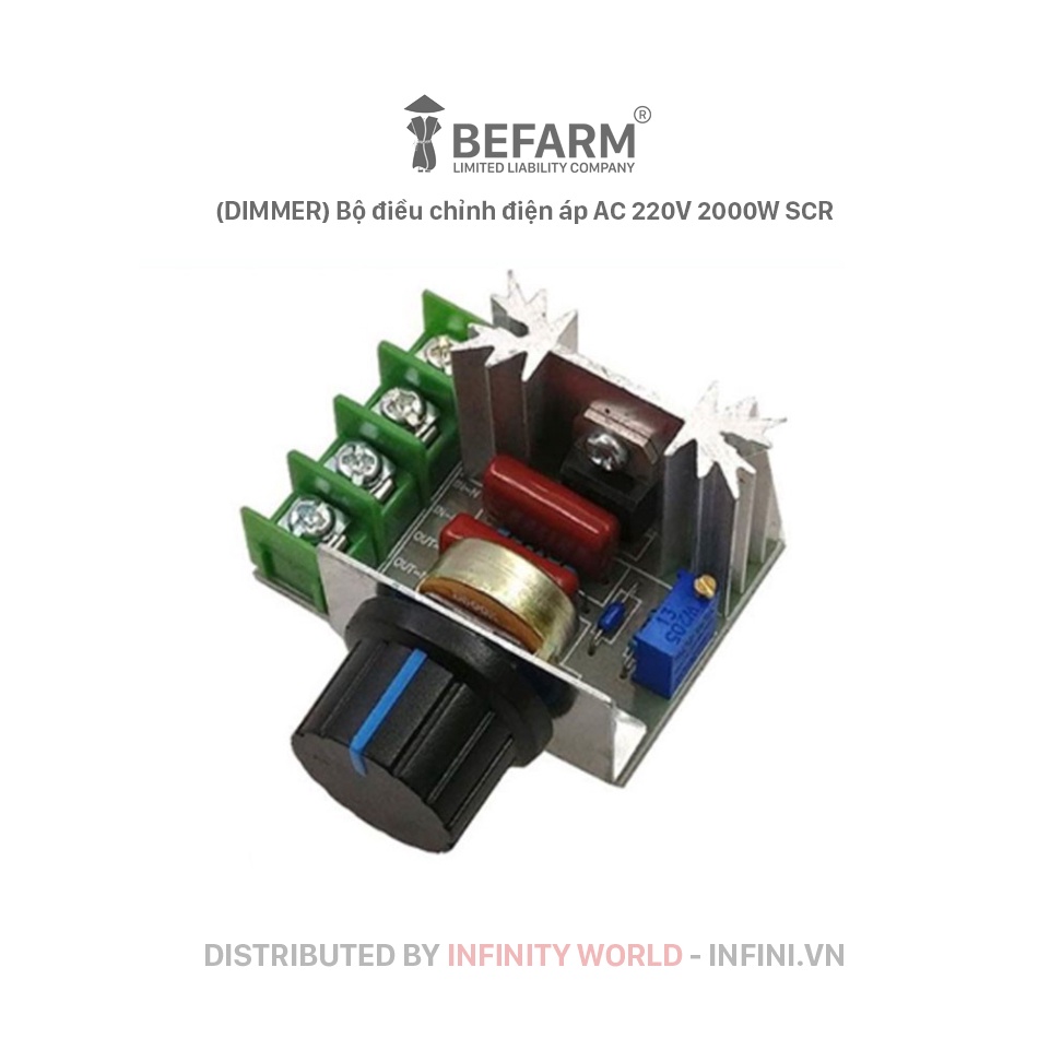 Bộ điều chỉnh điện áp ac 220v 2000w scr