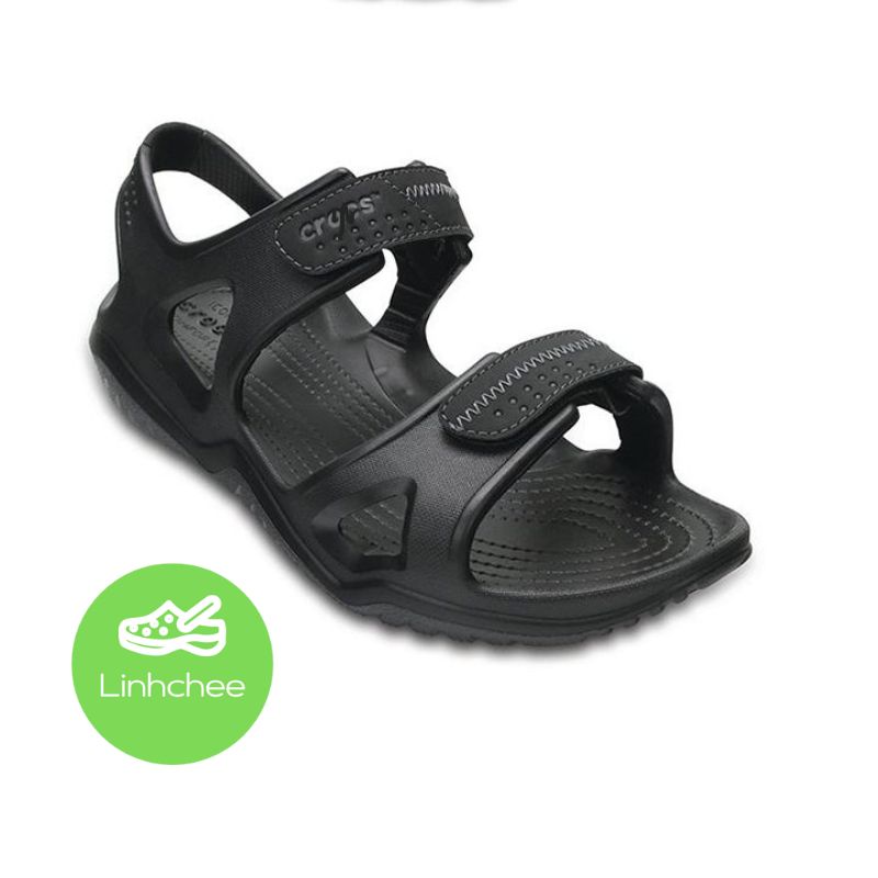 Sandal Crocs Nam Swiftwater River Màu Đen