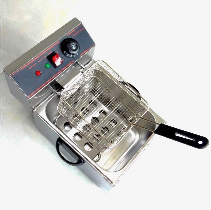 Bếp Chiên Nhúng Đơn ETZL1-6 Lít Cao Cấp: Bếp chiên nhúng gà rán khoai tây xúc xích viên chiên