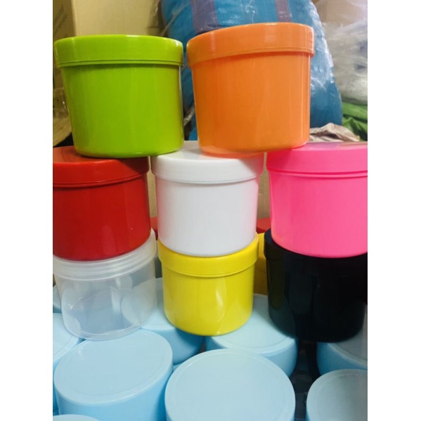 Hũ đựng kem 500g trắng, hồng