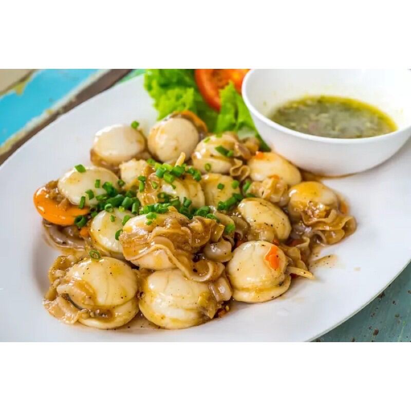Còi sò điệp việt nam hộp 500gr (giao tphcm)