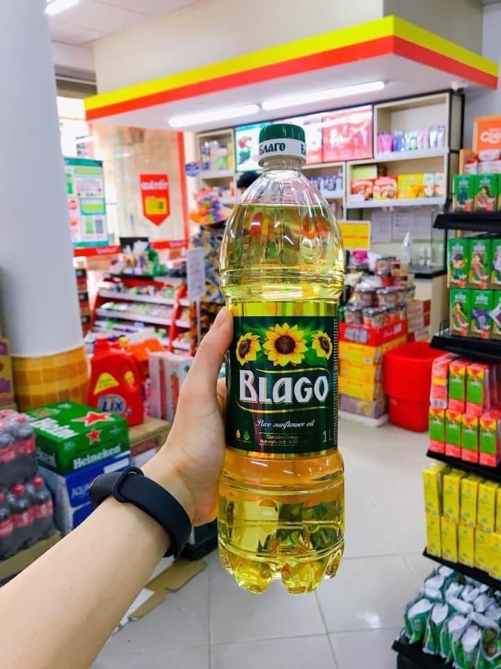Dầu ăn Nga 💦💦  Dầu hướng dương BLAGO 💦