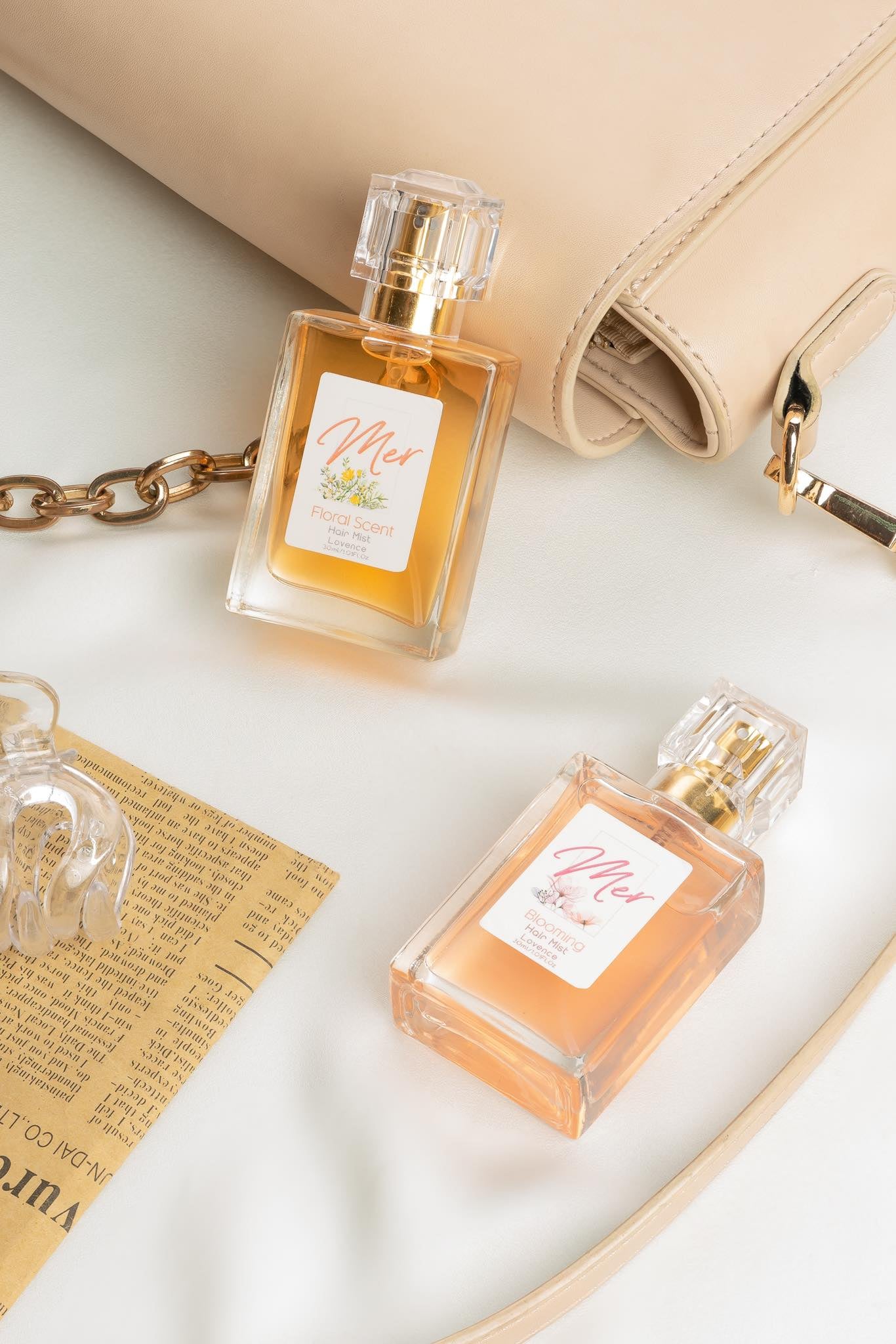 Nước hoa tóc cao cấp Mer : 𝑩𝒍𝒐𝒐𝒎𝒊𝒏𝒈 & 𝑭𝒍𝒐𝒓𝒂𝒍 𝑺𝒄𝒆𝒏𝒕 , HÀNG CHÍNH HÃNG ( 30ml)
