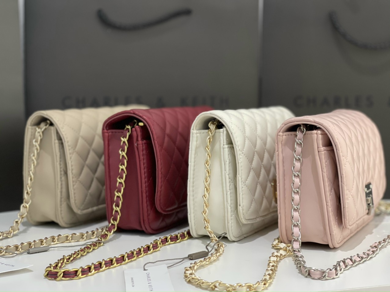 Túi Cnk Trám Ô Khóa Gập Size 20