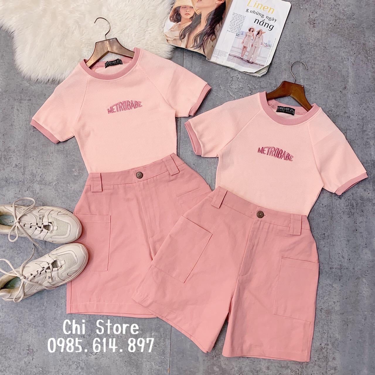 [HCM]QUẦN NGỐ KAKI NỮ ỐNG RỘNG MÀU HỒNG MẪU MỚI THỎ TÂY SHOP94 MS227