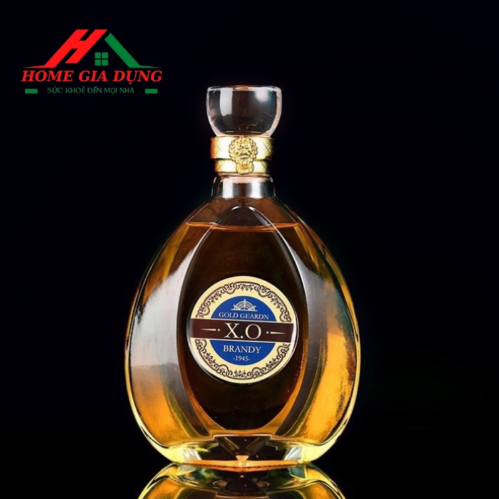 Vỏ chai thủy tinh đựng lục giác 500ml cao cấp