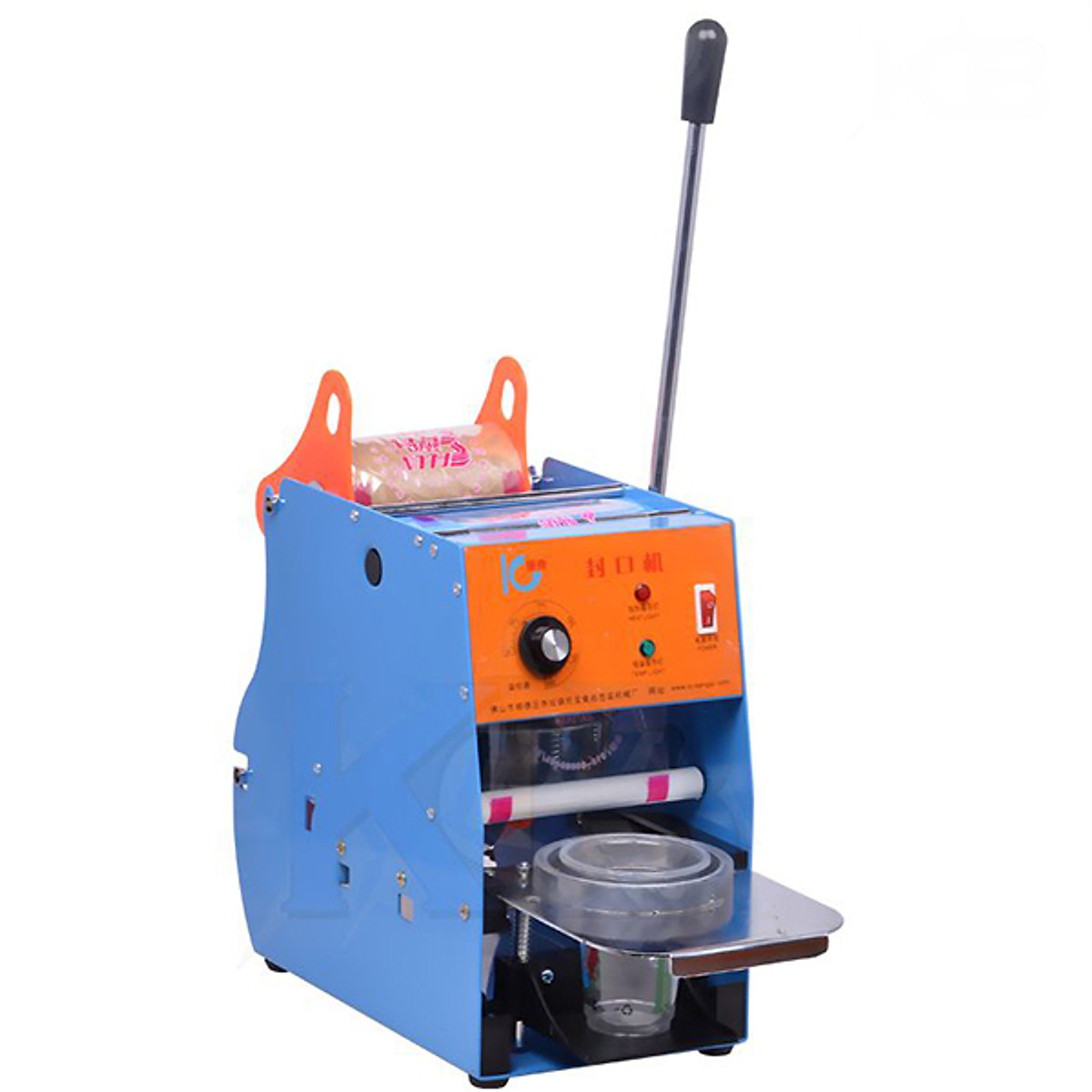 Máy ép miệng ly, máy dán màng cốc trà sữa, hoa qủa, sinh tố, cà phê ic - 25