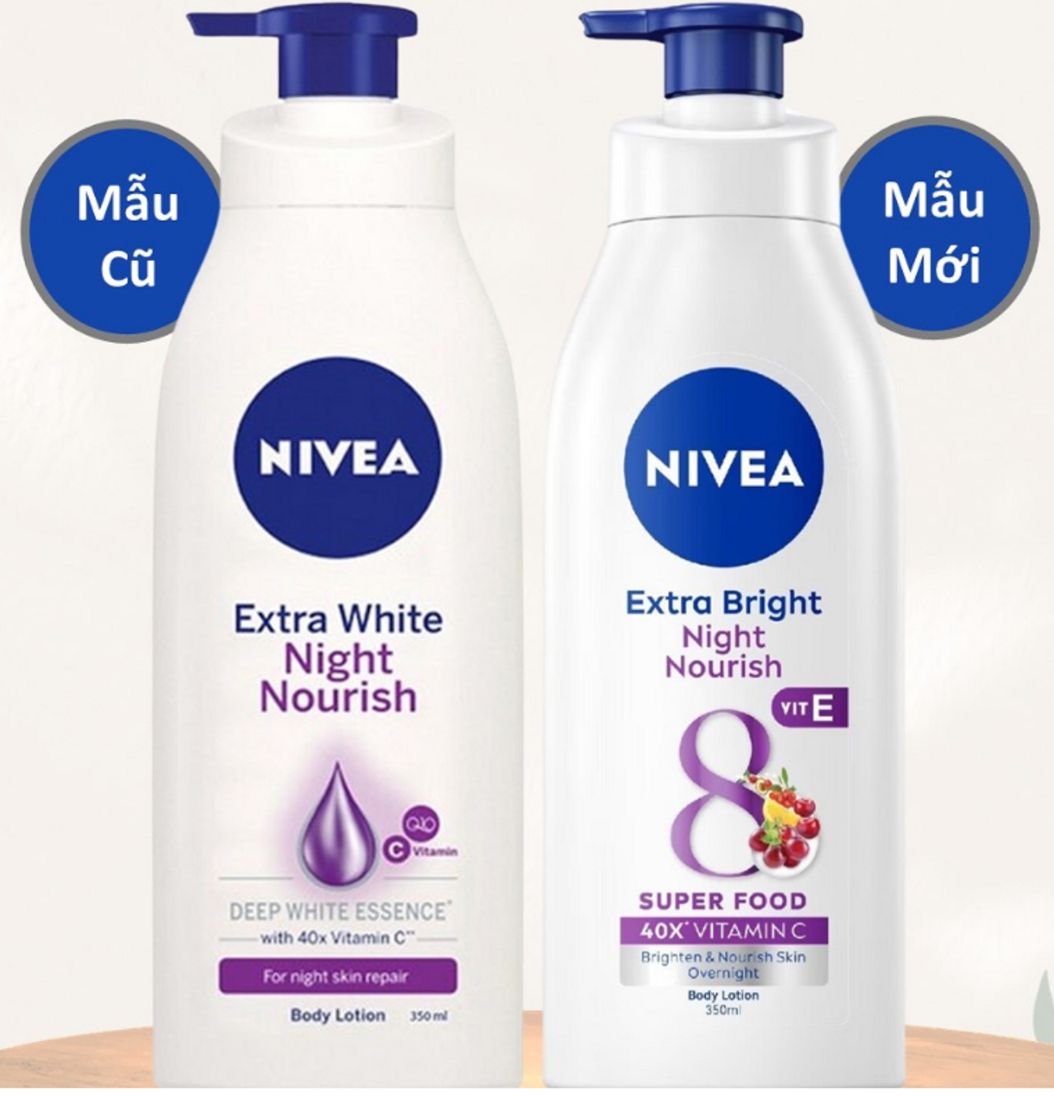 Sữa Dưỡng Thể NIVEA Extra White 350ml Dưỡng Ẩm  Trắng Da