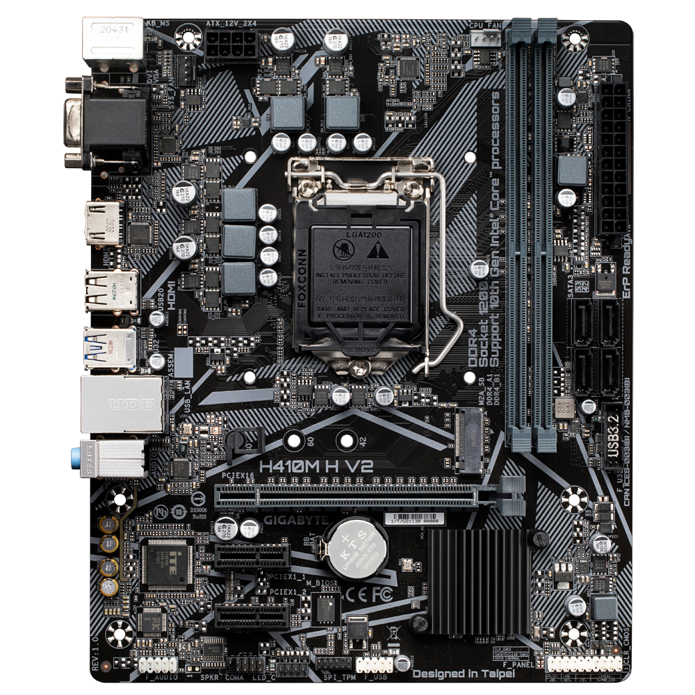 Mainboard PC GIGABYTE H410M (Socket 1200)