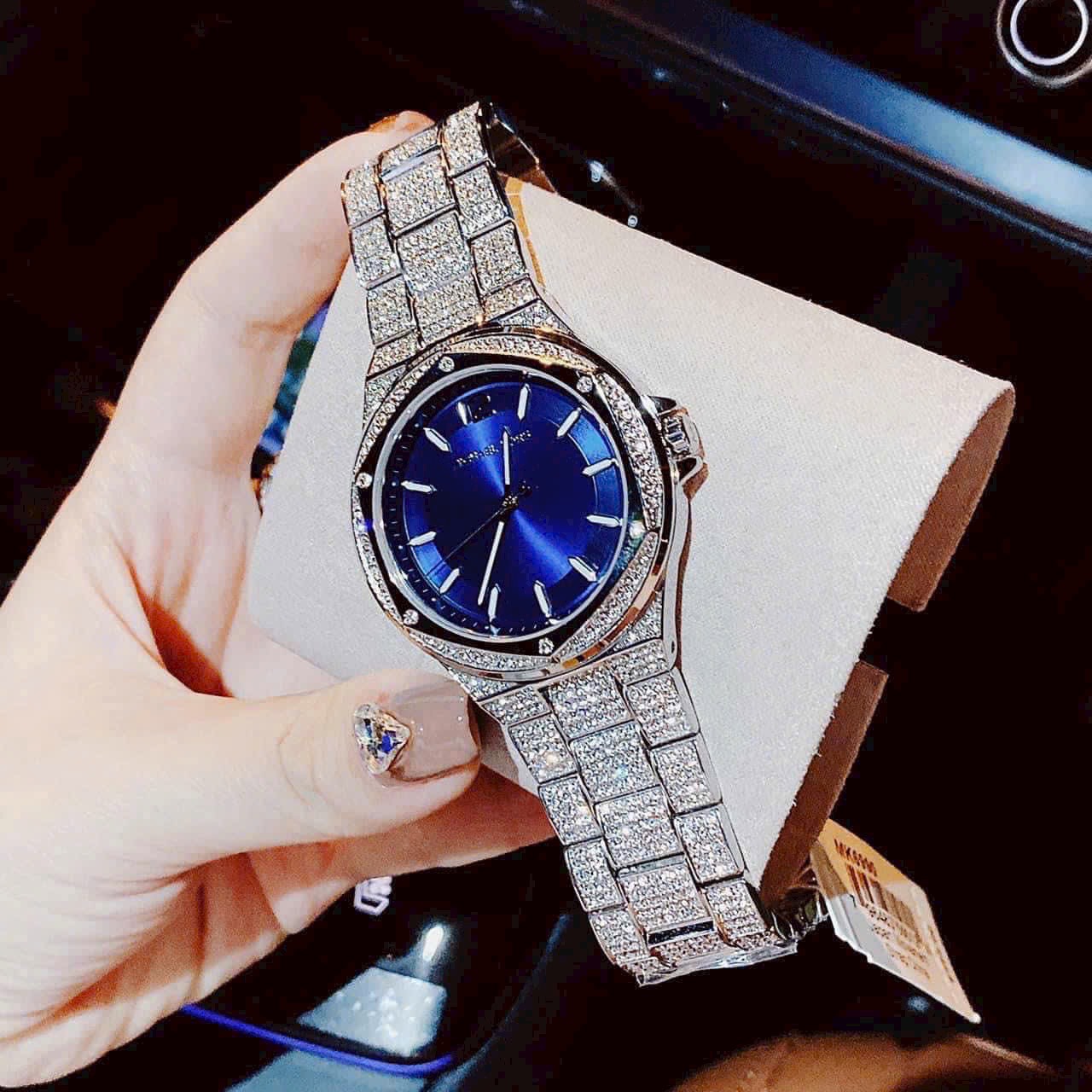 Michael Kors mk6690 women's premium metal strap waterproof wrist watch size 40mm fullbox watch, shop Kiwi