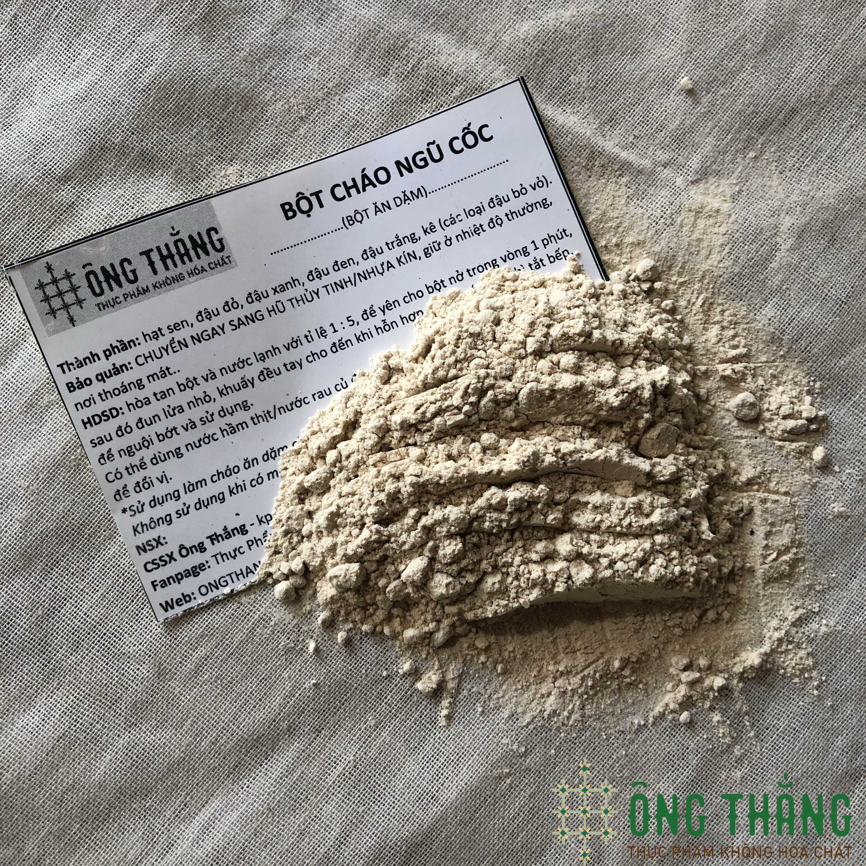 Bột cháo ngũ cốc ÔNG THẮNG 500G – GÓI