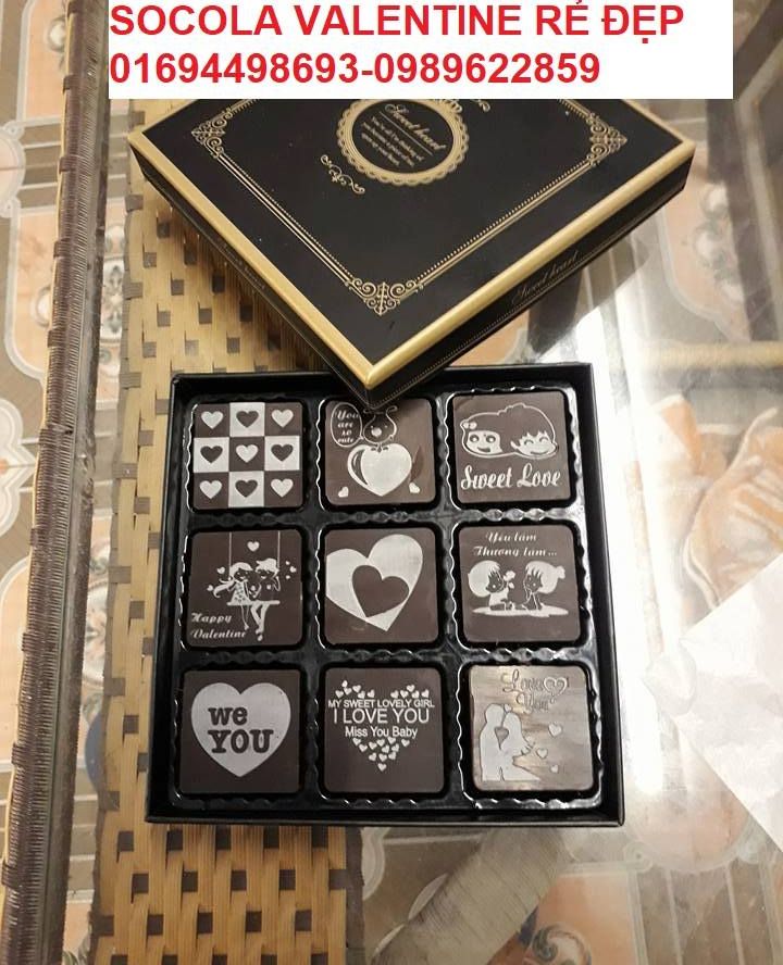Socola valentine handmade 2024