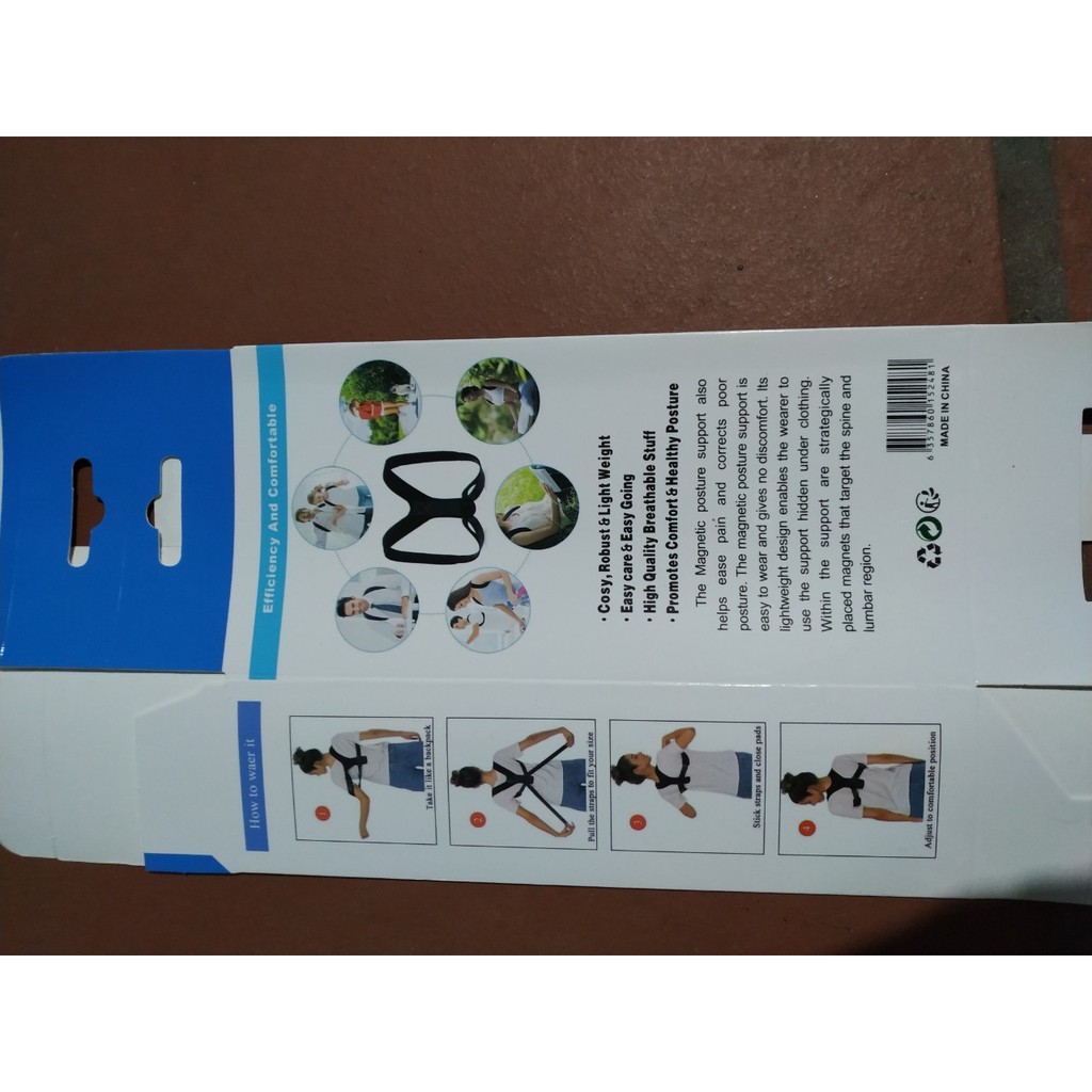 [Bạn mới nhập COSHBM -50% đơn 0Đ] Đai Định Hình Cơ Thể Chống Gù Lưng 3x