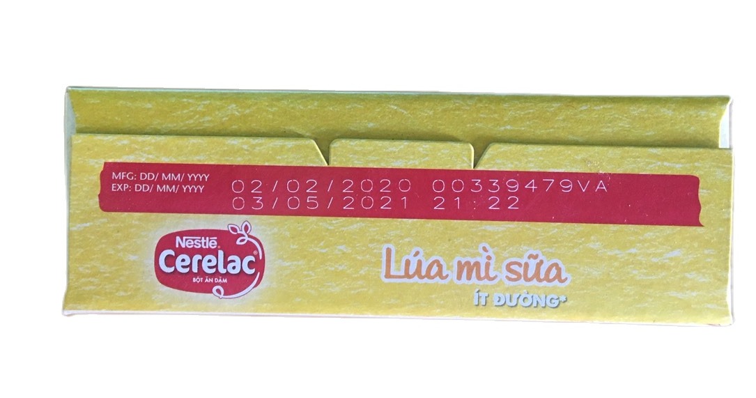 Bột ăn dặm Nestlé Cerelac lúa mì sữa hộp 200g (từ 6 tháng