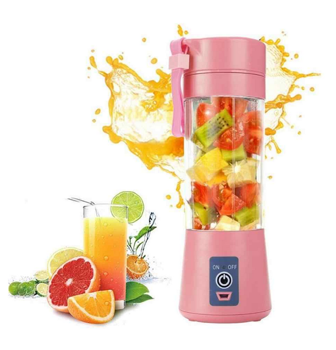 [HCM][XẢ KHO] Máy Xay Sinh Tố Cầm Tay 2 Lưỡi Juice Cup Sạc Usb Máy Ép CamÉp Hoa QuảMáy Ép Máy Sinh Tố Máy Xay Sinh Tố Mini Thực Phẩm Cá Nhân Máy Xay Sinh Tố Cốc Nước Ép Cối Xay Tiện DụngNhỏ GọnBh 12 Tháng