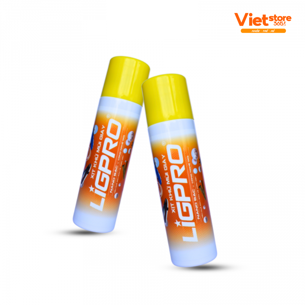 Chai xịt khử mùi giày Ligpro 200ml