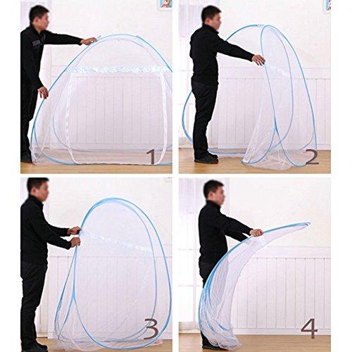 [HCM]( XẢ KHO GIÁ KHỦNG ) [CAM KẾT HÀNG CHẤT LƯỢNG TỐT] Mùng Chụp Tự Bung Chống Muỗi 1m8 (1.8M x 2M).