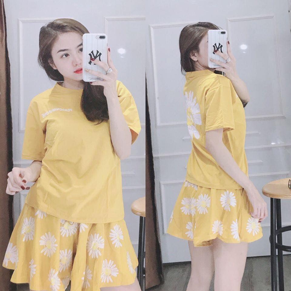 [HCM]Sét bộ đùi hoa cúc