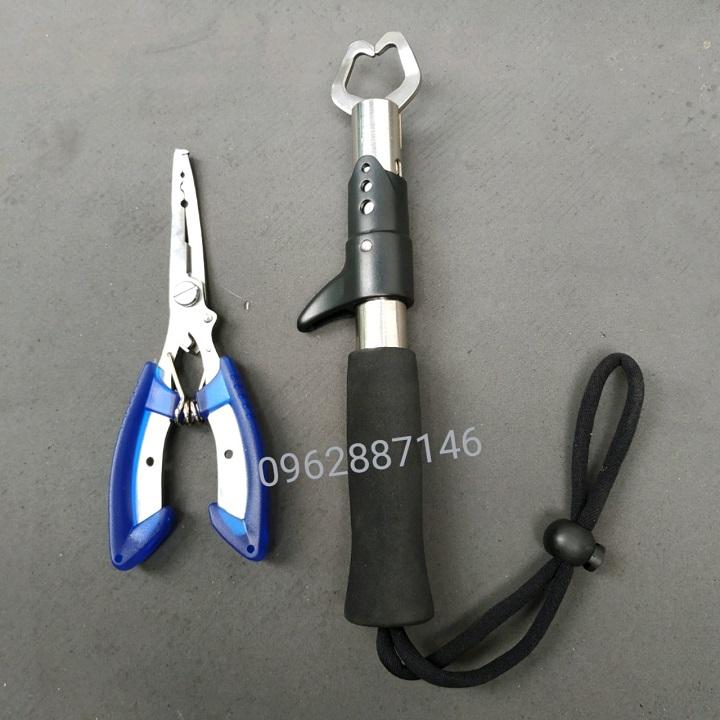 combo kìm kẹp cá catbon loại lớn