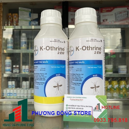 Thuốc diệt muỗi K-OTHRINE - BAYER (Chai 1 lít)