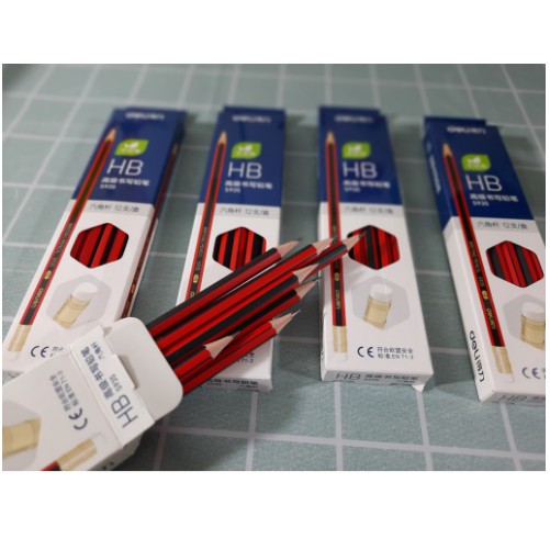 Hộp 12 bút chì HD cao cấp DeLi